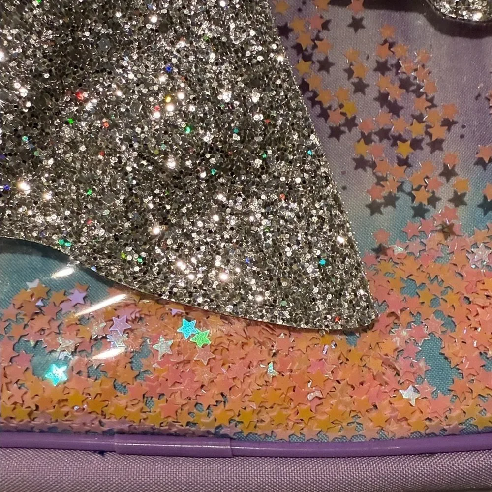 Sparkling Unicorn Kids Lunch Bag - Purple and Multicolor NEW